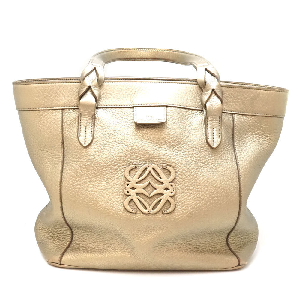 Loewe handbag Leather Shoulder Bag Beige Cream